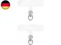 Phone Tether Tab 2 Pack,Universal Phone Lanyard Patch Without Adhesive,Phone