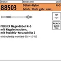 50er PACK(Stk) FISCHER 088503001000060060 Nageldübel R 88503 N-S 6x 60/ 30 Schra