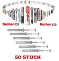 FISCHER 50 Stück Nageldübel N 6 x 60 S Schlagdübel # 050355 Nagelschraube