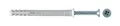 Fischer Nageldübel Ø6 x 60 mm Kunststoff Phillips PH Nagel - 50 Stück - 050355