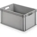 ALUTEC Kunststoffbehälter 60x40x32cm Stapelbox Stapelkiste Eurobox - Weiß