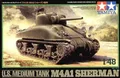 Sherman M4a1 TAMIYA 1/48: Schale Laufsohle Abgerundet, Options Getriebe,Blind