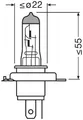 OSRAM Glühlampe 12V