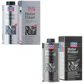 LIQUI MOLY Motor Clean 500ml | Motor Protect 500ml Verschleißschutzadditiv