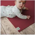 Sanosoft Spielmatte Krabbelmatte rutschfest Sanosoft®, Oeko-Tex 100 - Made in Germany rot 180 cm x 100 cm