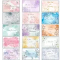 Klasse Geburtstagskarten, Klappkarten, 15er-Set, mit 15 verschiedenen Motiven und Umschlägen, Geburtstag, Aquarell, zartes Pastell, alles Gute zum Geburtstag, Wünsche, alles Liebe, Geschenk