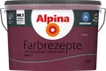 Raumfarbe in opulentem Brombeerrot kraftvoll 2,5L ALPINA Farbrezepte Sinfonie