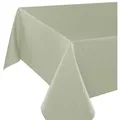 Delindo Lifestyle Tischdecke WIEN HOME abwaschbar (1-tlg), Leinenstruktur mit Fleckschutz aus recycelten Polyesterfasern bunt|grün rechteckig | 140 cm x 220 cm