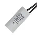 Miflex Interferenz-Kondensator | 0,1µF 250V AC I 2-Pin Anschluss I Draht I 0,1uF, I Kondensator gegen Flackern | po
