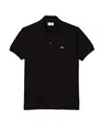 Lacoste Herren Polo-Shirt Kurzarm L1212, Männer Polo-Hemd,2 Knopf,Regular Fit,Schwarz,5