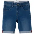 Name It Regular-fit-Jeans Stretch Jeans Kurze Denim 5-Pocket NKMSILAS SLIM DNM L SHORTS 2272-TX NOOS blau 110