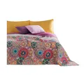 DecoKing Tagesdecke Bettüberwurf Tagesdecke mit Wendedesign Abstrakt Blumen Colors Luxus, Wendedesign