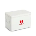 Zeller Medizinbox Metall weiß