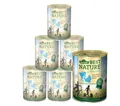 Hundefutter Nassfutter Junior Pute Kalb Nudeln 6 x 400 g, Dehner