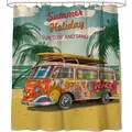 Sanilo Duschvorhang Summer Bus 180 x 200 cm