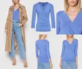 LAUREN RALPH LAUREN Blouse Wrap Look Hemd Wickel Blusentop Shirt T-shirt Tee M