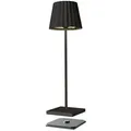 LED-Tischleuchte Troll 2.0 sompex, Fuß 10x38. Schirm 9xFuß 10 cm