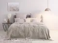 OTTO home Tagesdecke Mira, leichte Tagesdecke aus 100% Baumwolle, uni Überwurf, ohne Füllung