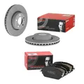 BREMBO Bremsen-Kit vorne für MERCEDES C-Klasse Set Bremsscheiben + Beläge