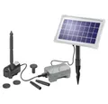 esotec Solarpumpe Esotec 101709 Rimini Plus Solar-Pumpenset mit Akkuspeicher