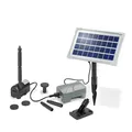 esotec Solar Teichpumpen-Set RIMINI-PLUS 3,5/175 mit Akku Solarbrunnen 101709