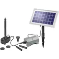 Esotec 101709 Rimini Plus Solar-Pumpenset  mit Akkuspeicher