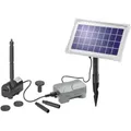 Esotec 101709 Rimini Plus Solar-Pumpenset mit Akkuspeicher