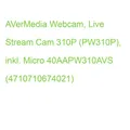 AVerMedia Webcam, Live Stream Cam 310P (PW310P), inkl. Micro 40AAPW310AVS (47107