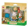 Sylvanian Families - 5763 Abenteuer Entdecker Set mit Zwei Figuren, Milchkatzen Vater und Junge, Tierfigur, detailreiches Spielzeug für Kinder ab 3 Jahren