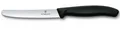 Victorinox Schweiz Tomatenmesser Küchenmesser Tafelmesser Brötchenmesser SCHWARZ