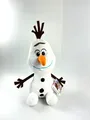 Frozen,Disney,Schneemann,Plüschfigur,Plüschtier,Olaf,weiß,stehend,bestickt