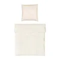 Möve Luxury Bettwäsche-Set 135x200 cm + 80x80 cm aus 100% Baumwolle, Champagne