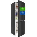 CHIQ Kühlschrank mit Gefrierfach 157L, Kühl-Gefrierkombination leise, Low-frost, 144 cm Hoch, 47 cm Breit, Kühlkapazität: 109L | Gefrierkapazität: 48L, for Eigentumswohnungen FBM157L42