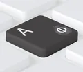 hoopomania RUSSISCHE TASTATURAUFKLEBER [Weiss - 5x6mm] universelle russische Tastatur Aufkleber Laptop