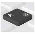 Hoopomania Aufkleber Russische Tastaturaufkleber transparent universal 5 x 6 mm