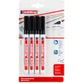 edding 400 Permanentmarker, 1mm, schwarz, 4 Stück