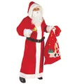 Santa Claus Kostüm  XL - XXL - Weihnachtsmann - Nikolaus SAMT Delux