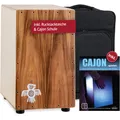 XDrum PERC CP-483 Cajon Peruana Koa Set inkl. Cajonschule