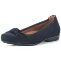 Gabor Comfort Gabor Comfort Ballerinas Nubukleder Ballerina blau 38 EU