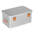 ALUBOX® - B47 L silber Alukiste Werkzeugkiste Vollaluminium 58 x 38 x 27,5 cm