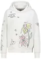 Sublevel Damen Print-Hoodie Sweatshirt mit Allover Motiv White S