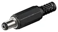 DC-Stecker mit Knickschutz; DC 1555 K