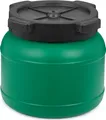 Garronda Weithalsfass 5 Liter Futtertonne mit Deckel ohne Dichtung– BPA-freier HDPE Futterbehälter für Wasser, Lagerung, Tierfutter, Sauerkraut und Gurken GD-0142