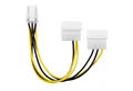 adaptare adaptare 35106 2-mal 4-polig IDE Molex auf 1-mal 6-polig PCI-E Strom-A Computer-Kabel