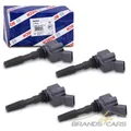 4x BOSCH ZÜNDSPULE FÜR AUDI A3 SEAT SKODA VW CADDY GOLF 7 8 T7 POLO TOURAN TSI
