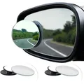 Auto Spiegel Toter Winkel Rund Rahmenlos Verstellbar Weitwinkel 360° 5 cm
