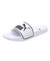 PUMA Unisex Leadcat 2.0 Flip-Flops, Puma White Puma Black, 38 EU