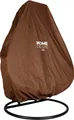 HOME DELUXE - Regenabdeckung CAPE TWIN - Braun | 232 cm, Abdeckung für Gartenmöbel, Abdeckplane