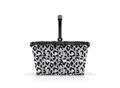 Reisenthel Einkaufskorb Carrybag frame leo nero, Mehrfarbig, Textil, 22 L, 48x29x28 cm, Freizeit, Koffer & Taschen, Einkaufskörbe