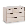 Zeller Schubladenelement 6-er Birke 40 x 20 x 28 cm